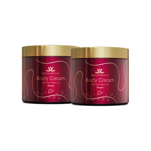 Ayurprabhava - 100g - Natural Body Cream 2x for skin repair