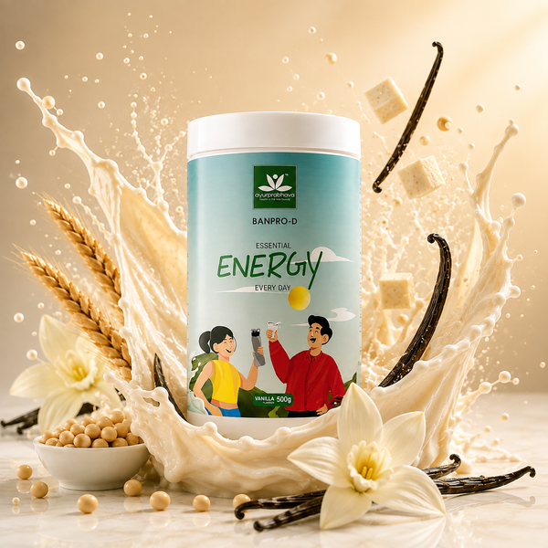 Banpro-D - 500g - Ayurvedic energy supplement | Vanilla Flavour