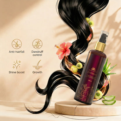 Ayurprabhava - 100ml - Best Anti Hair Fall Shampoo