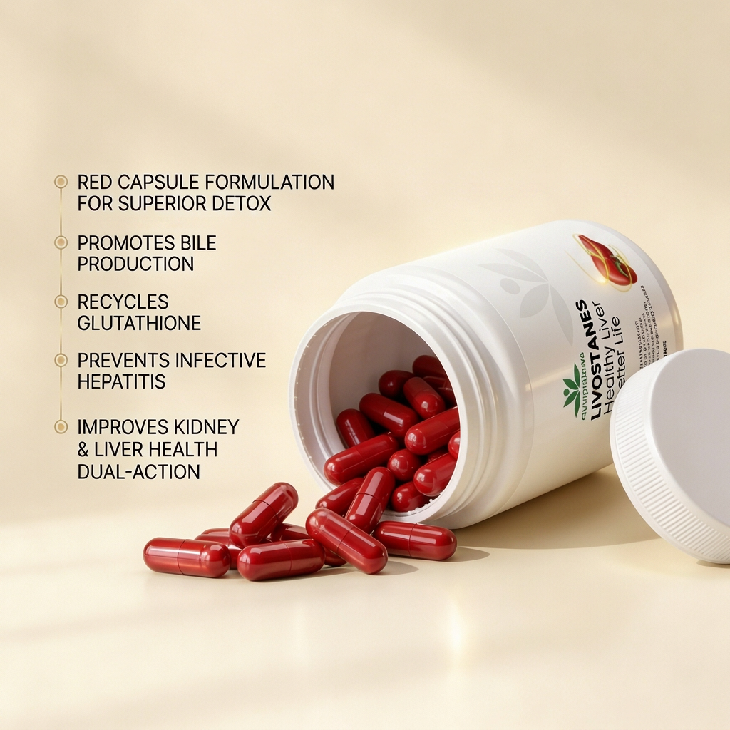 Livostanes - 60 capsules- Ayurvedic Medicine for Better Liver Health