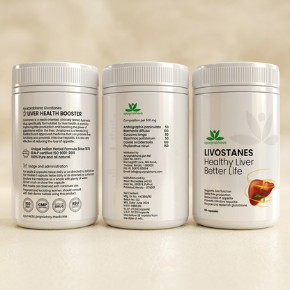 Livostanes - 60 capsules- Ayurvedic Medicine for Better Liver Health
