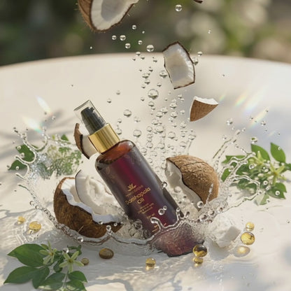 Ayurprabhava - 100ml - Danthapala oil for dandruff and skin care