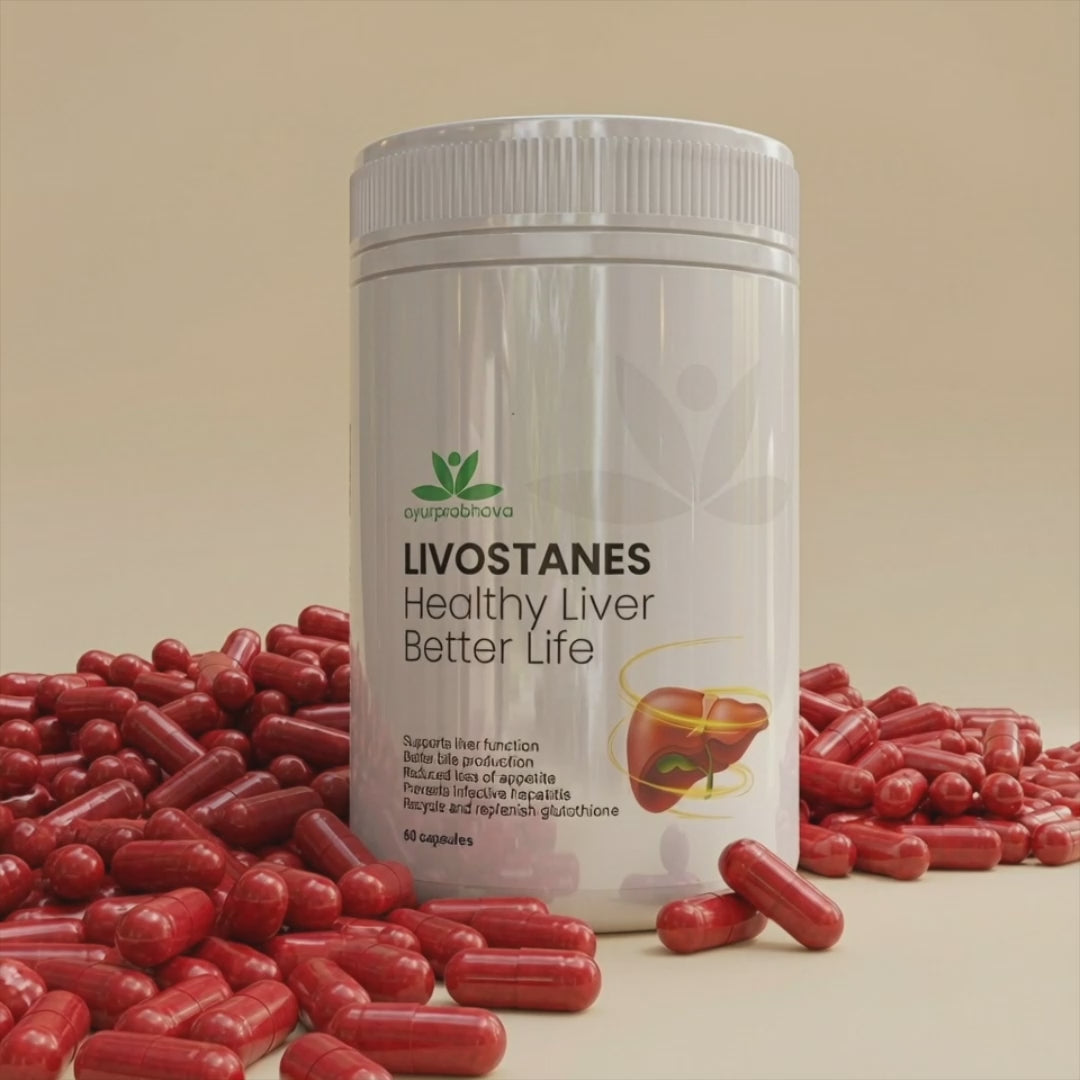 Livostanes - 60 capsules- Ayurvedic Medicine for Better Liver Health